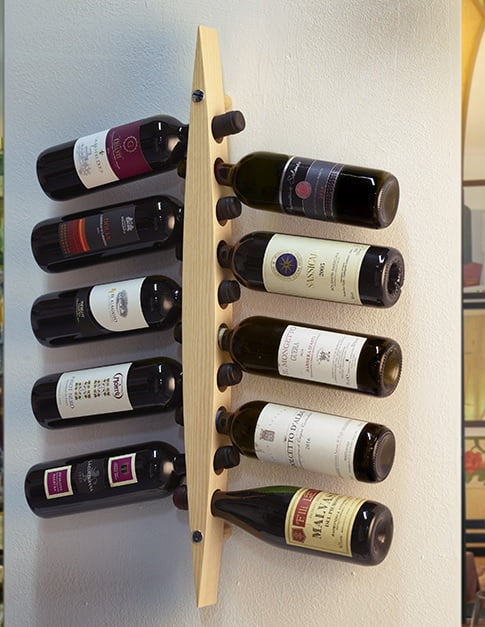 Cassettina porta bottiglie in legno – Shop San Patrignano